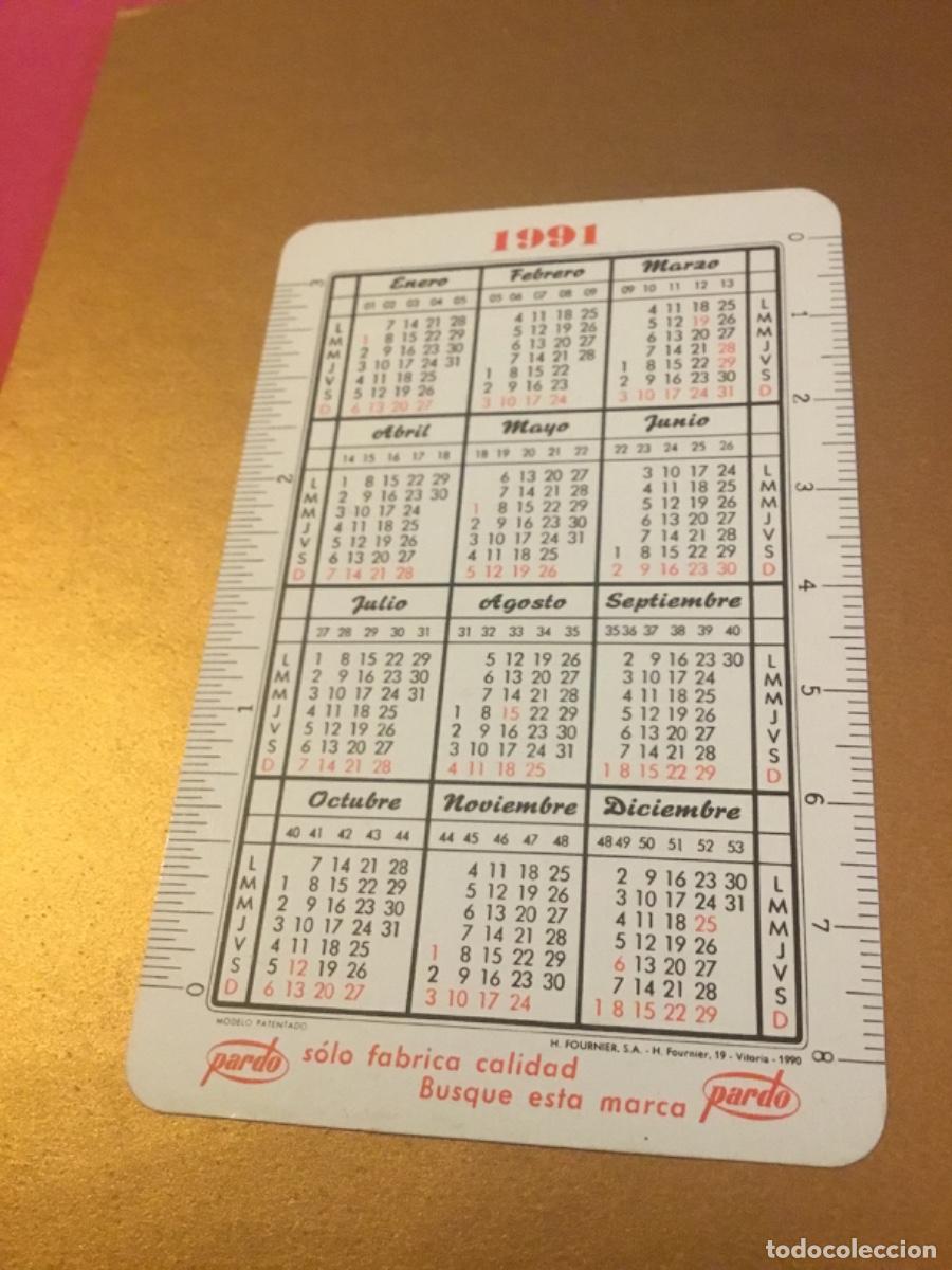 Coleccionismo Calendarios: Calendario, Fournier pardo, 1991 1992