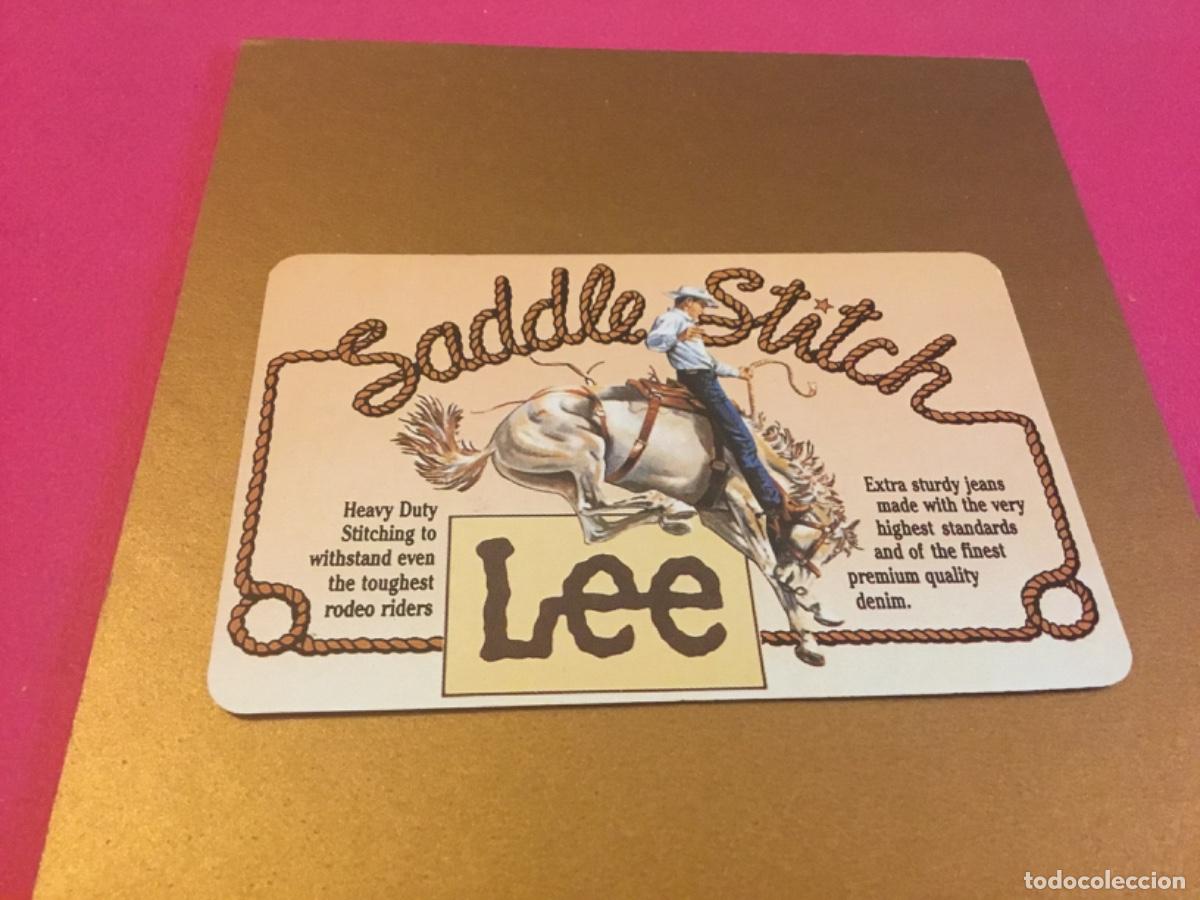 Coleccionismo Calendarios: CALENDARIO FOURNIER ROPA VAQUERA LEE A&Ntilde;O 1988,impecable