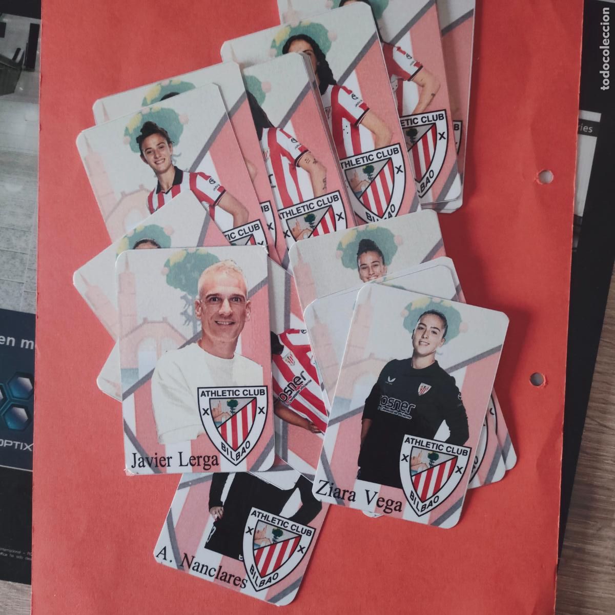 Coleccionismo Calendarios: CALENDARIOS PLANTILLA ATHLETIC CLUB FEMENINO DEL A&Ntilde;O 2025 - 2026 - A&Ntilde;O 2026