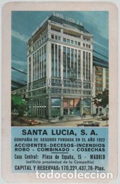 Coleccionismo Calendarios: CALENDARIO FOURNIER SANTA LUCIA A&Ntilde;O 1968 CAL-10964