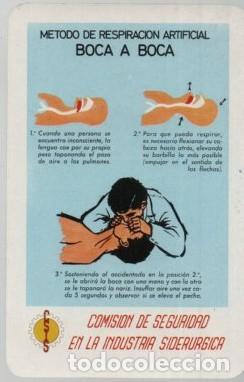 Coleccionismo Calendarios: CALENDARIO FOURNIER RESPIRACION ARTIFICIA A&Ntilde;O 1968 CAL-10975