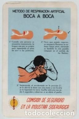 Coleccionismo Calendarios: CALENDARIO FOURNIER RESPIRACION ARTIFICIA A&Ntilde;O 1968 CAL-10976