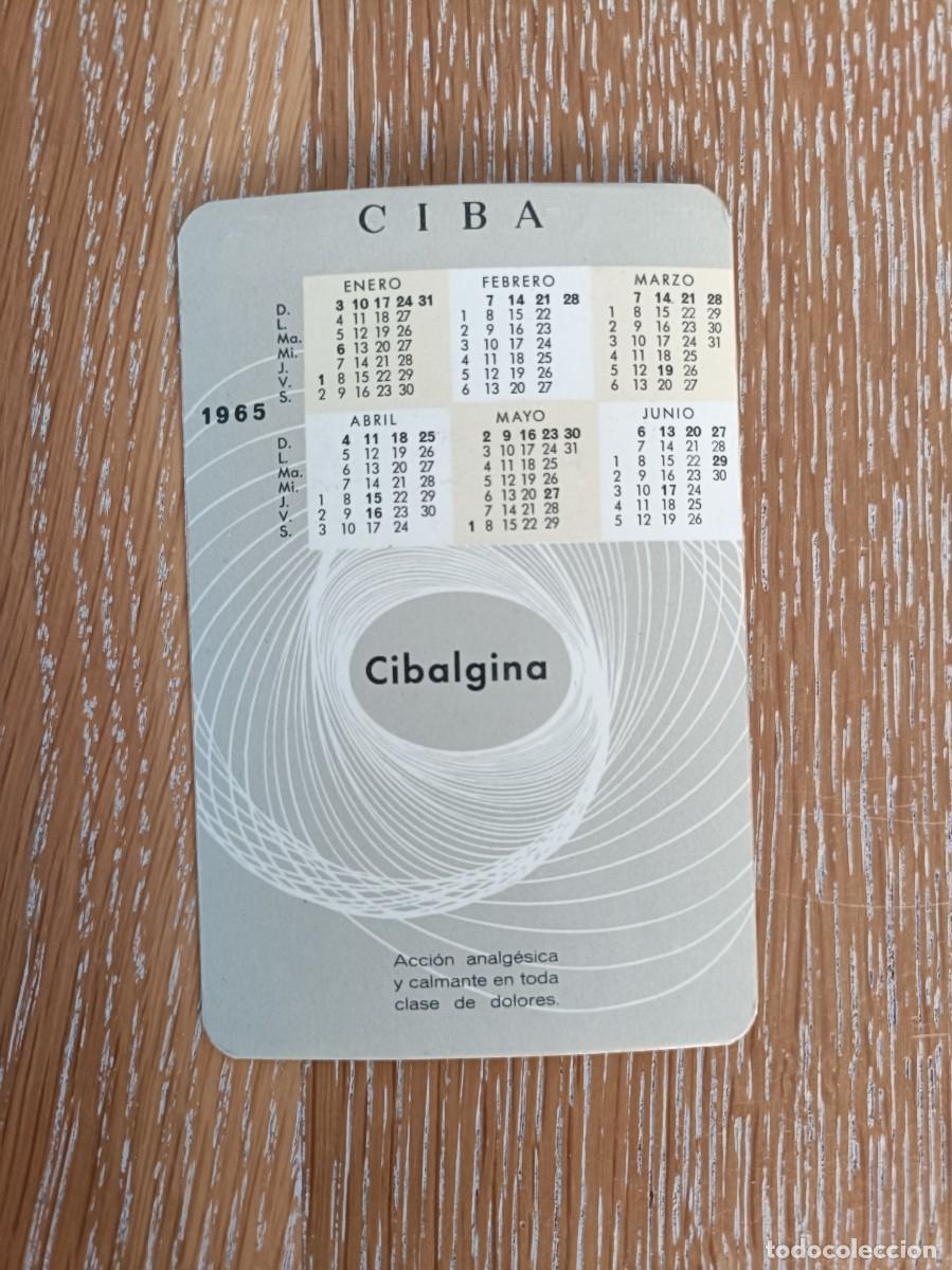 Coleccionismo Calendarios: VCK 4446 - CALENDARIO BOLSILLO - A&Ntilde;O 1964- CIBALGINA CIBA - AVANCE A&Ntilde;O 1965