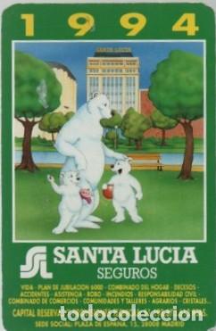 Coleccionismo Calendarios: CALENDARIO FOURNIER SANTA LUCIA SEGUROS A&Ntilde;O 1994 CAL-10990