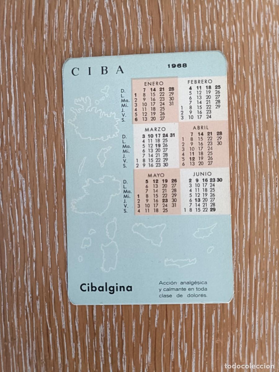 Coleccionismo Calendarios: VCK 4449 - CALENDARIO BOLSILLO - A&Ntilde;O 1967 CIBALGINA CIBA - AVANCE A&Ntilde;O 1968