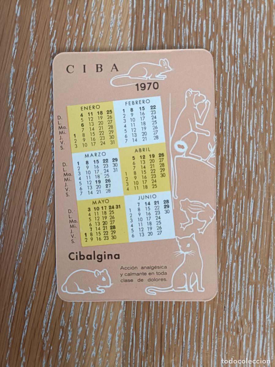 Coleccionismo Calendarios: VCK 4451 - CALENDARIO BOLSILLO - A&Ntilde;O 1969 CIBALGINA CIBA - AVANCE A&Ntilde;O 1970