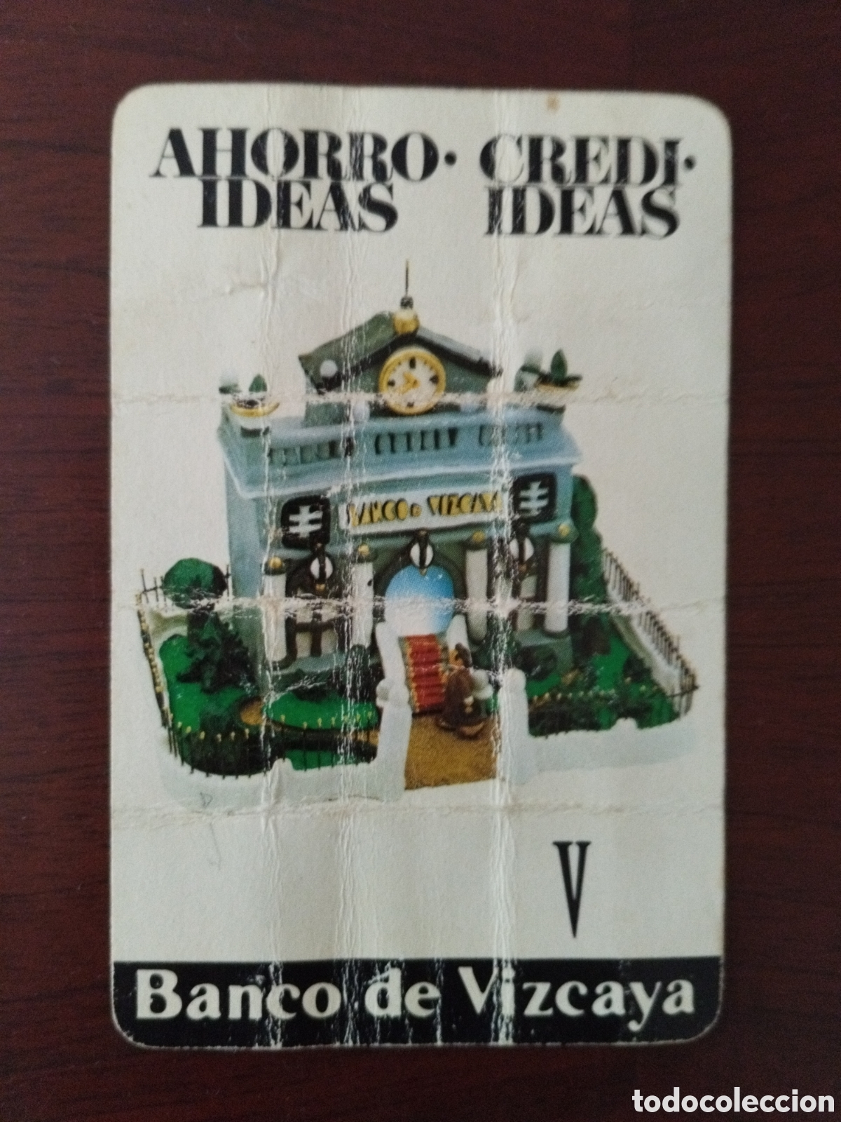 Colecionismo Calend&aacute;rios: Calendario fournier banco de Vizcaya a&ntilde;o 1982