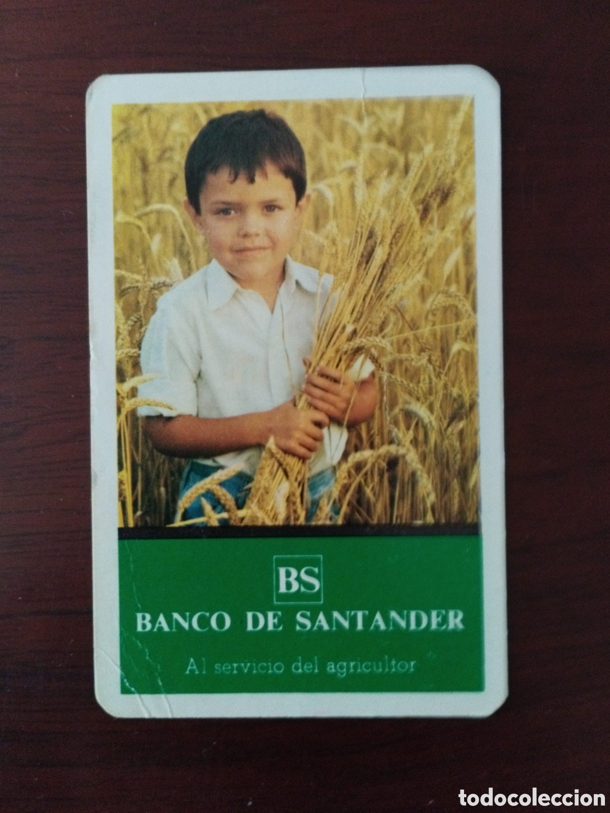 Colecionismo Calend&aacute;rios: Calendario fournier banco Santander a&ntilde;o 1980/1981