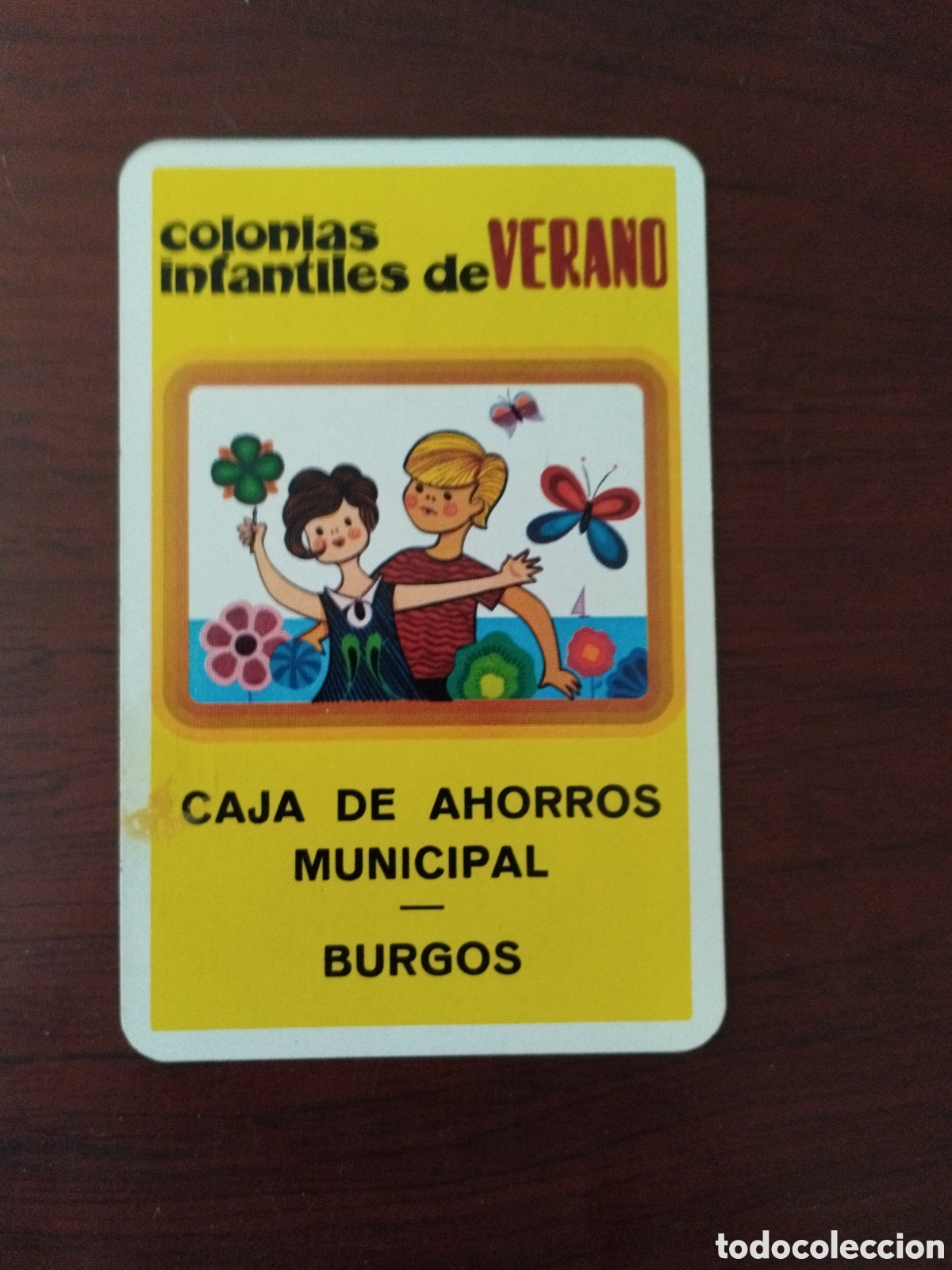 Coleccionismo Calendarios: Calendario fournier caja de ahorros municipal de burgos a&ntilde;o 1974