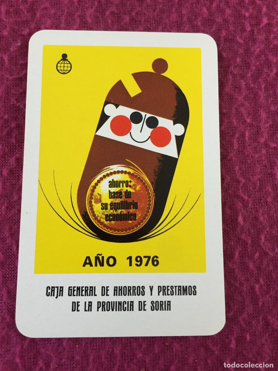 Coleccionismo Calendarios: CALENDARIO FOURNIER A&Ntilde;O 1976 CAJA DE AHORROS Y PRESTAMOS DE LA PROVINCIA DE SORIA
