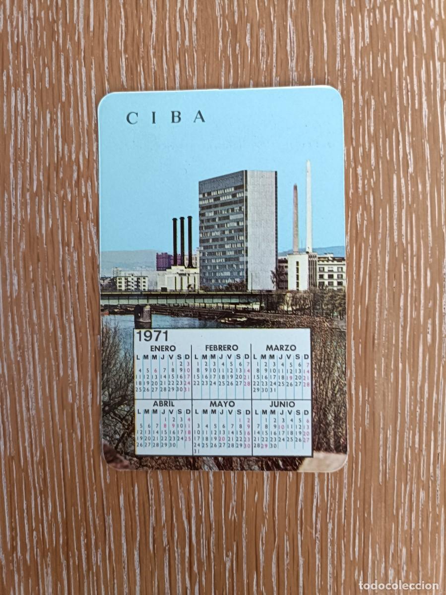 Coleccionismo Calendarios: VCK 4452 - CALENDARIO BOLSILLO - A&Ntilde;O 1970 CIBALGINA CIBA - AVANCE A&Ntilde;O 1971