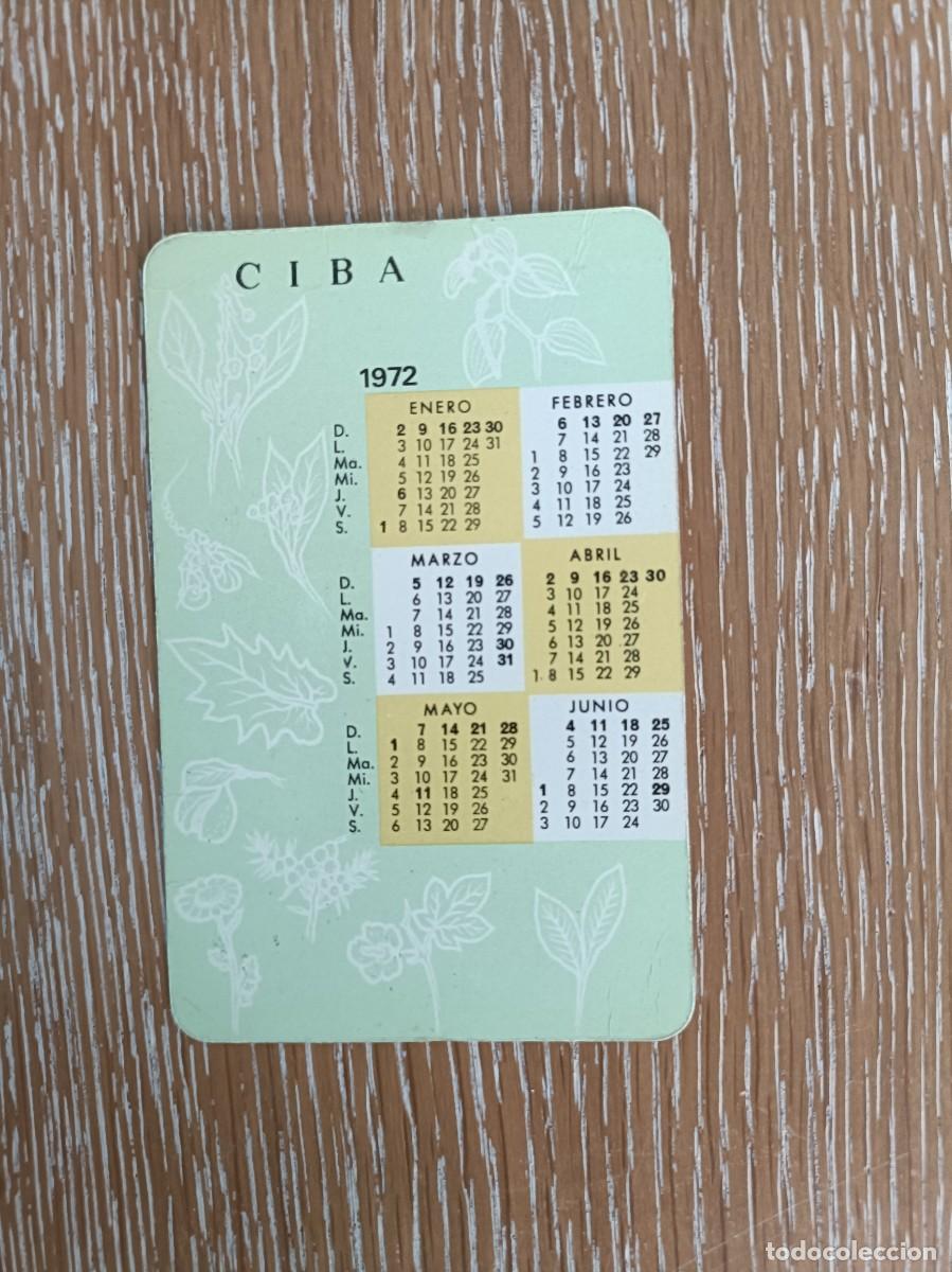 Coleccionismo Calendarios: VCK 4453 - CALENDARIO BOLSILLO - A&Ntilde;O 1971 CIBALGINA CIBA - AVANCE A&Ntilde;O 1972