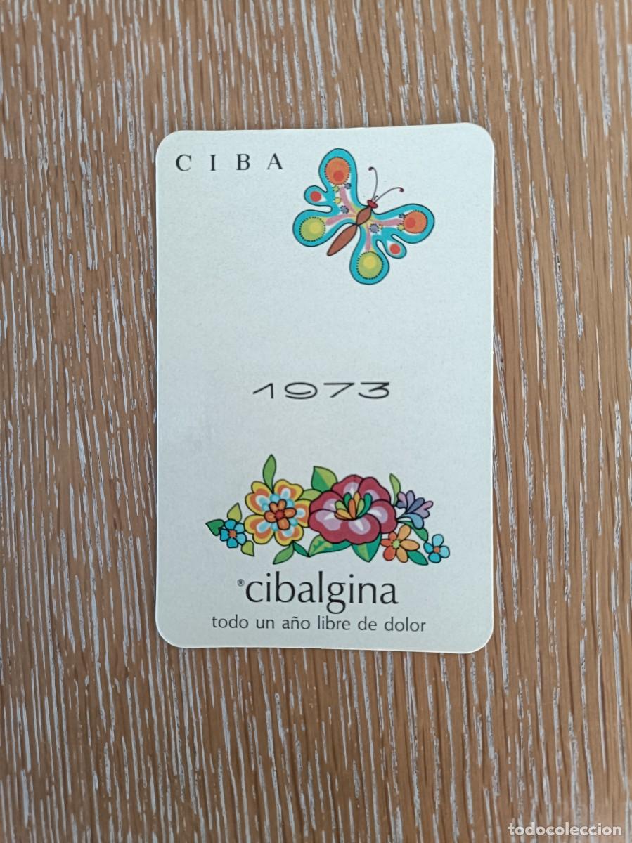 Coleccionismo Calendarios: VCK 4455 - CALENDARIO BOLSILLO - A&Ntilde;O 1973 CIBALGINA CIBA - AVANCE A&Ntilde;O 1974