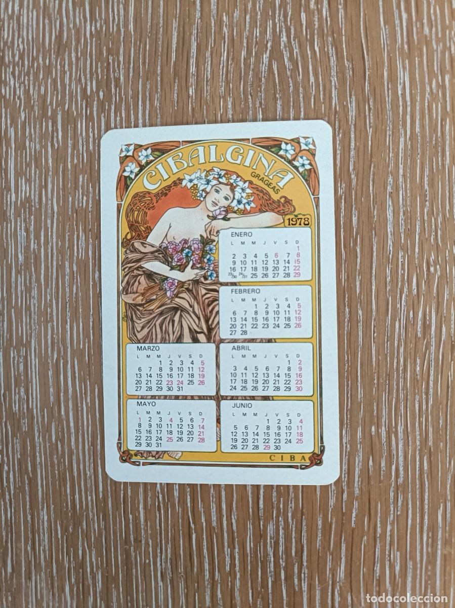 Coleccionismo Calendarios: VCK 4459 - CALENDARIO BOLSILLO - A&Ntilde;O 1977 CIBALGINA CIBA - AVANCE A&Ntilde;O 1978