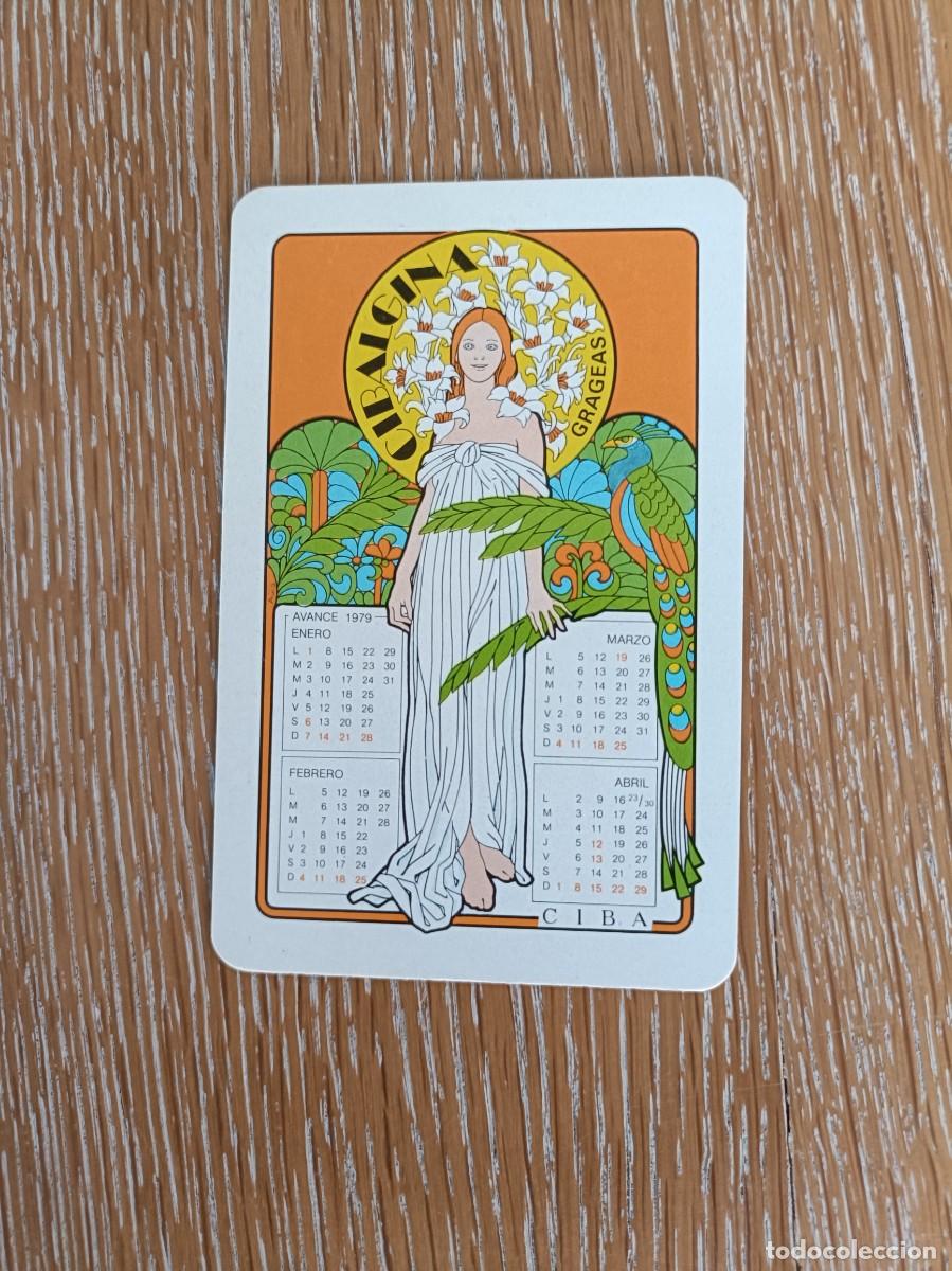Coleccionismo Calendarios: VCK 4460 - CALENDARIO BOLSILLO - A&Ntilde;O 1978 CIBALGINA CIBA - AVANCE A&Ntilde;O 1979