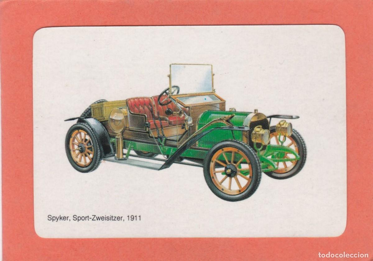 Coleccionismo Calendarios: CALENDARIO PORTUGAL 1986 - COCHE ANTIGUO - SPYKER, SPORT-ZWEISITZER, 1911