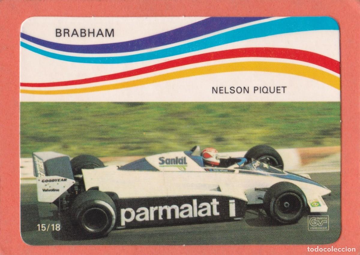 Coleccionismo Calendarios: CALENDARIO PORTUGAL 1985 - COCHE FORMULA 1 - BRABHAM - NELSON PIQUET