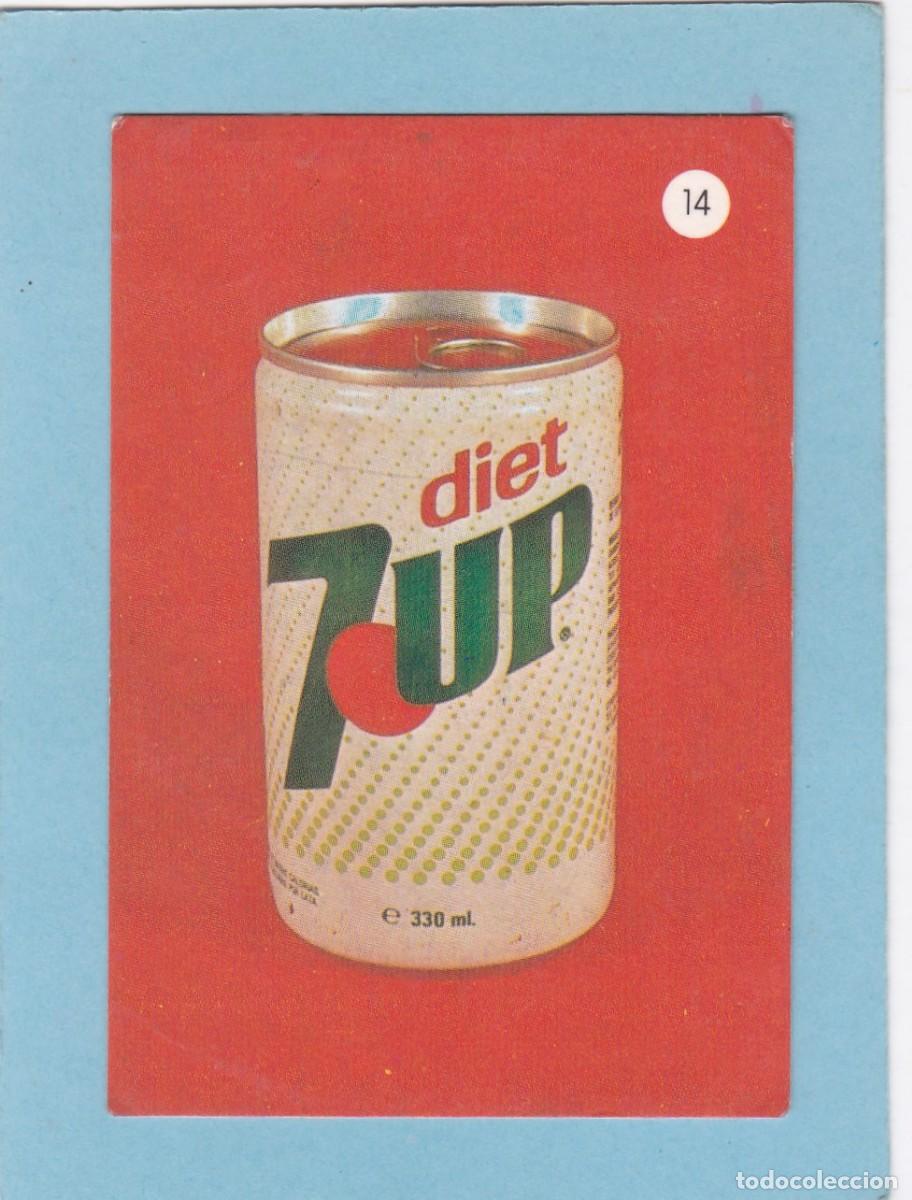 Coleccionismo Calendarios: CALENDARIO PORTUGAL 1988 - LATA BEBIDA 7UP DIET - N&ordm; 14 A.P.S.