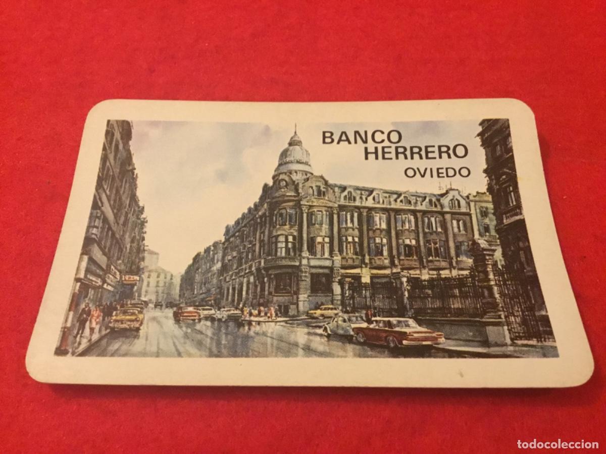 Coleccionismo Calendarios: Calendario Fournier Banco Herrero , 1968 restos de adhesivo