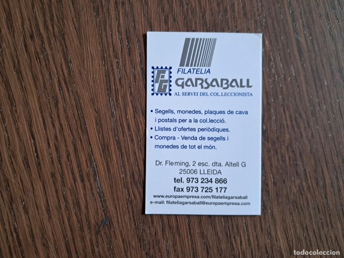 Collectables Calendars: calendario de publicidad, filatelia Garsaball, Lleida, a&ntilde;o 2006. en catal&aacute;n.