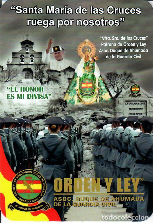 Coleccionismo Calendarios: CALENDARIO DE PUBLICIDAD - A&Ntilde;O 2026 - ORDEN Y LEY - ASOC. DUQUE DE AHUMADA DE LA GUARDIA CIVIL