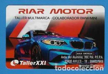 Coleccionismo Calendarios: CALENDARIO DE BOLSILLO A&Ntilde;O 2017 COCHE TALLER XXI - AVIL&Eacute;S (ASTURIAS) - VER FOTO REVERSO