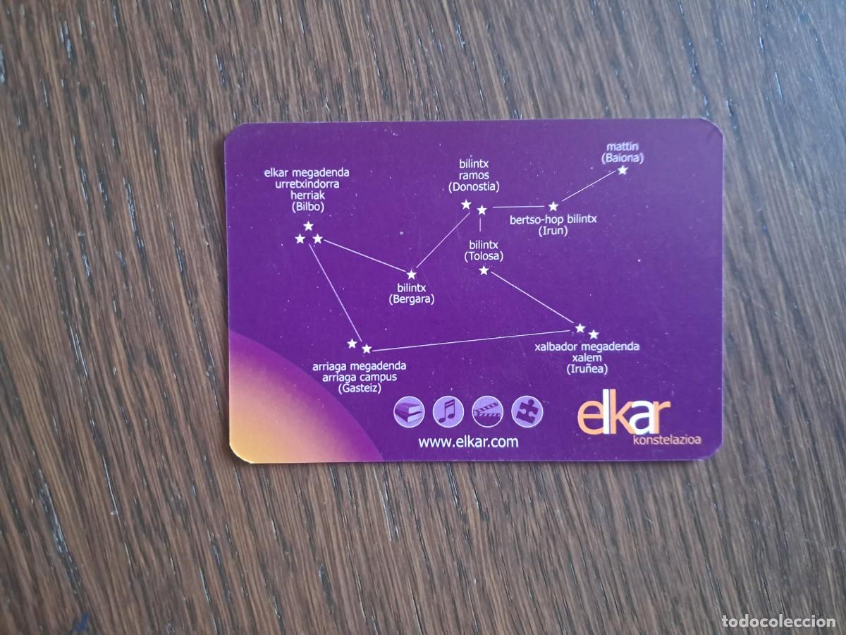 Coleccionismo Calendarios: calendario de publicidad, librerias Elkar, Pais Vasco, a&ntilde;o 2006.