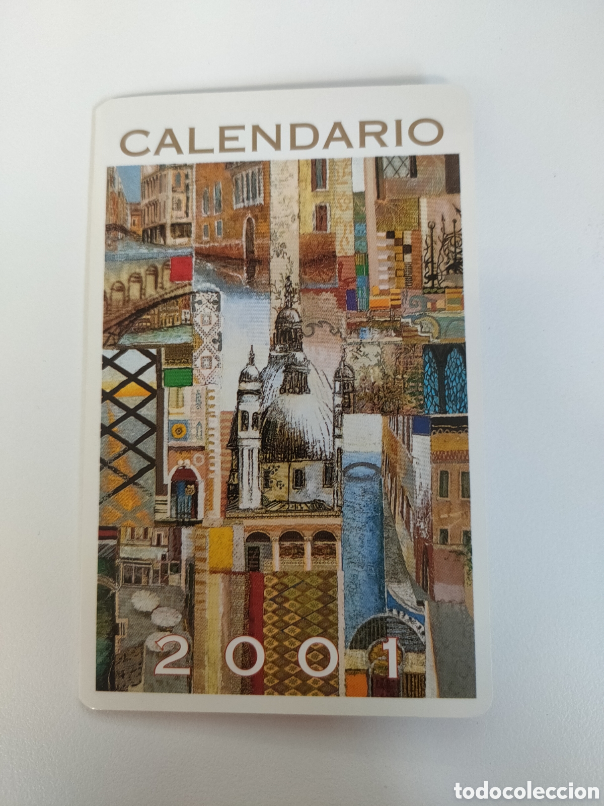 Coleccionismo Calendarios: ASOCIACION DE PINTORES CON LA BOCA Y CON EL PIE. Calendario con publicidad 2001