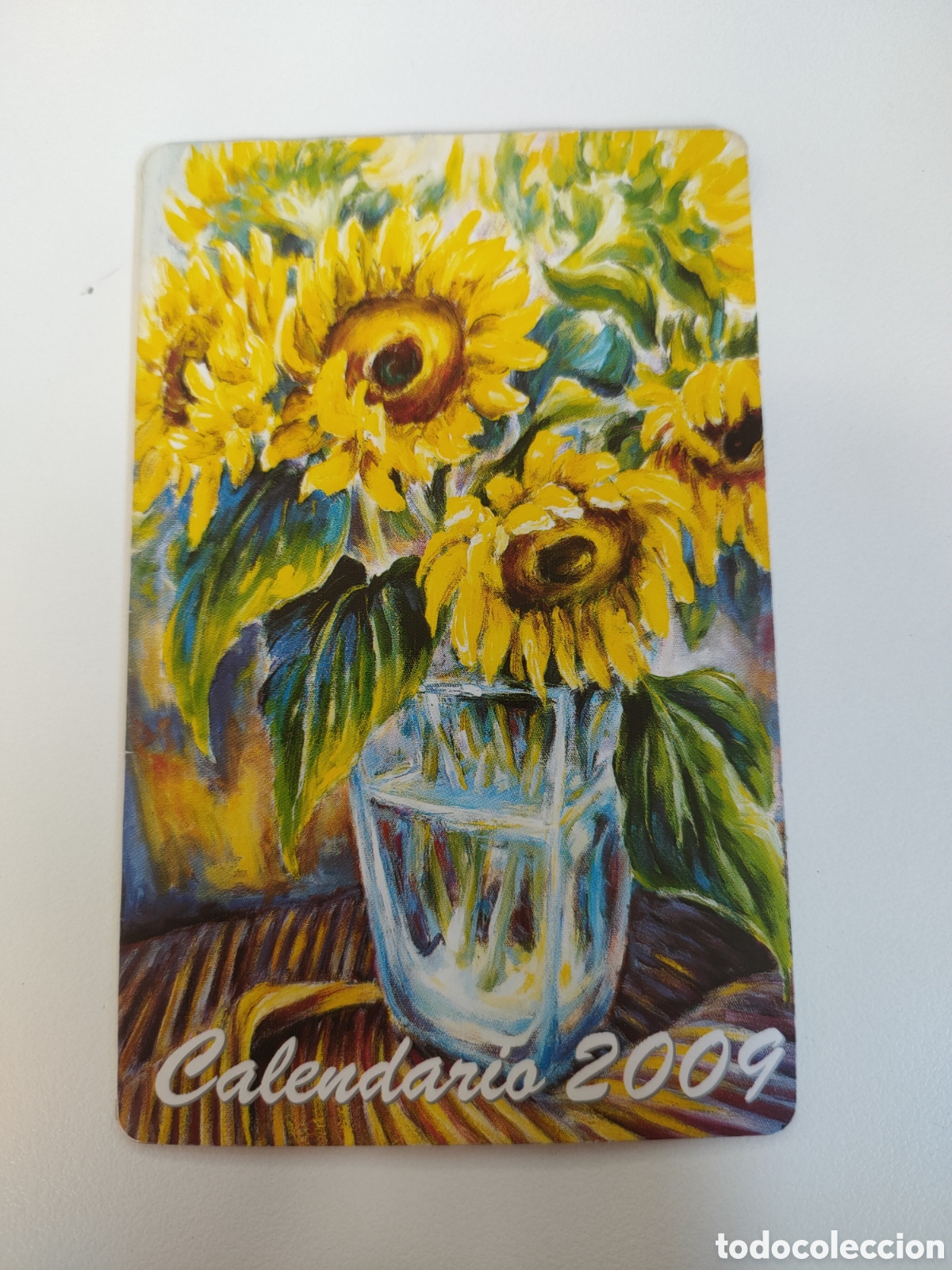 Coleccionismo Calendarios: ASOCIACION DE PINTORES CON LA BOCA Y CON EL PIE. Calendario con publicidad 2009