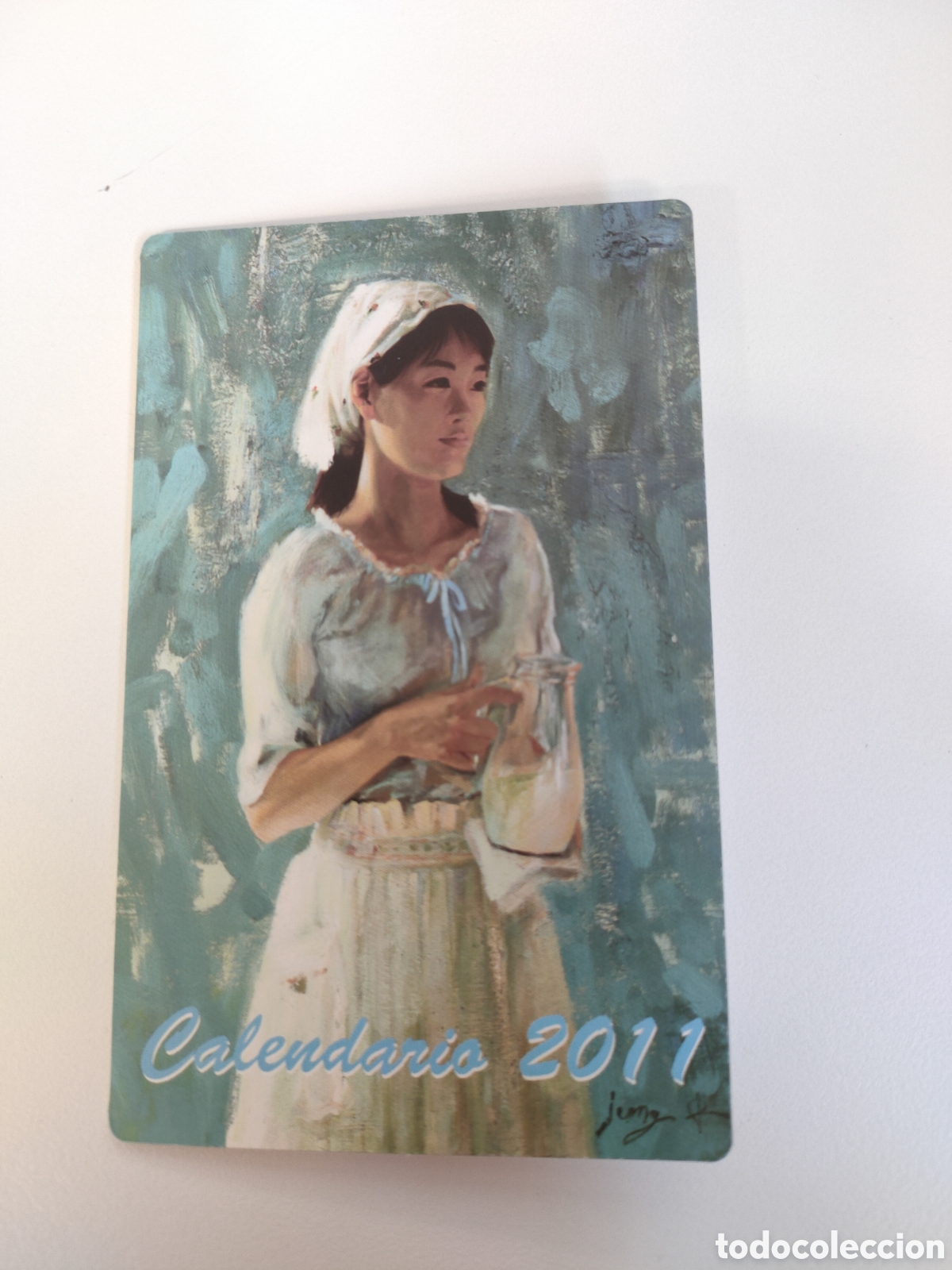 Coleccionismo Calendarios: ASOCIACION DE PINTORES CON LA BOCA Y CON EL PIE. Calendario con publicidad 2011