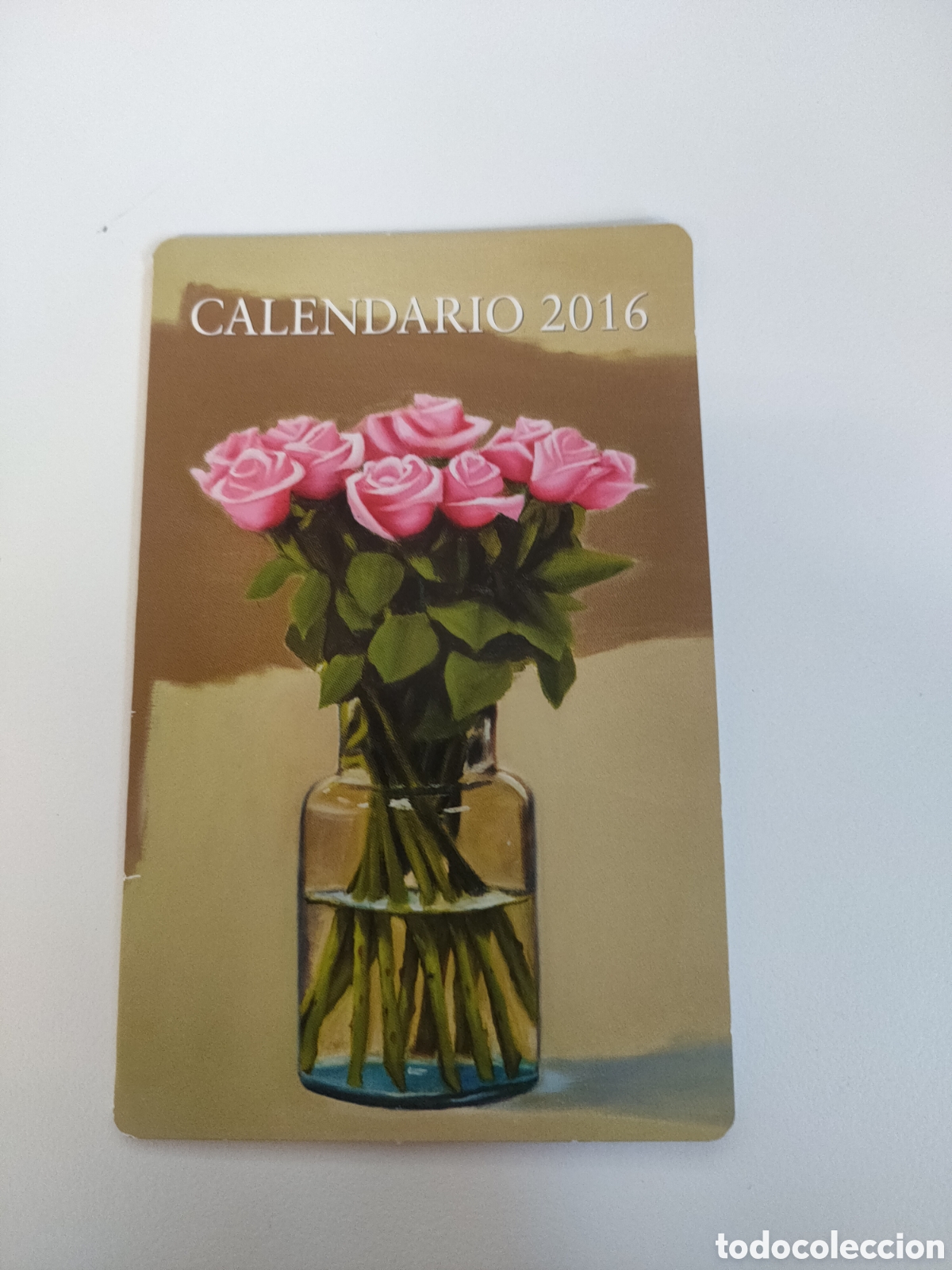 Coleccionismo Calendarios: ASOCIACION DE PINTORES CON LA BOCA Y CON EL PIE. Calendario con publicidad 2016