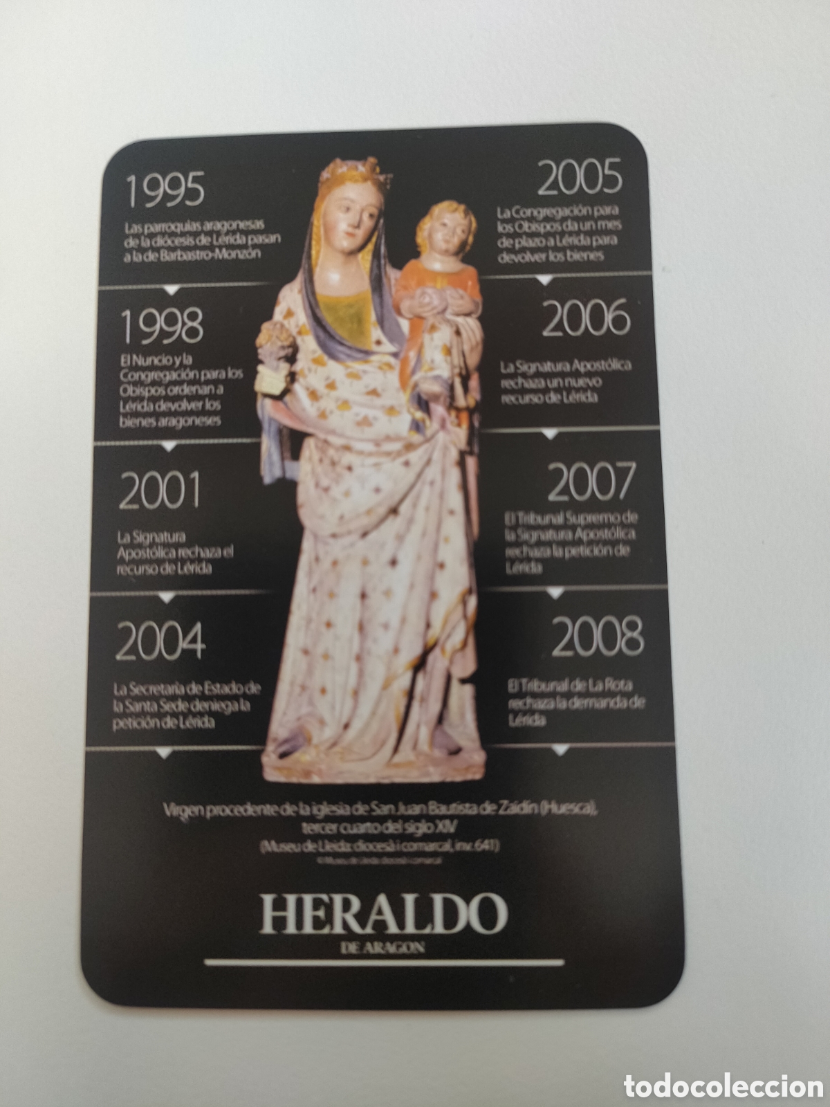 Coleccionismo Calendarios: Calendario Heraldo de Arag&oacute;n 2010