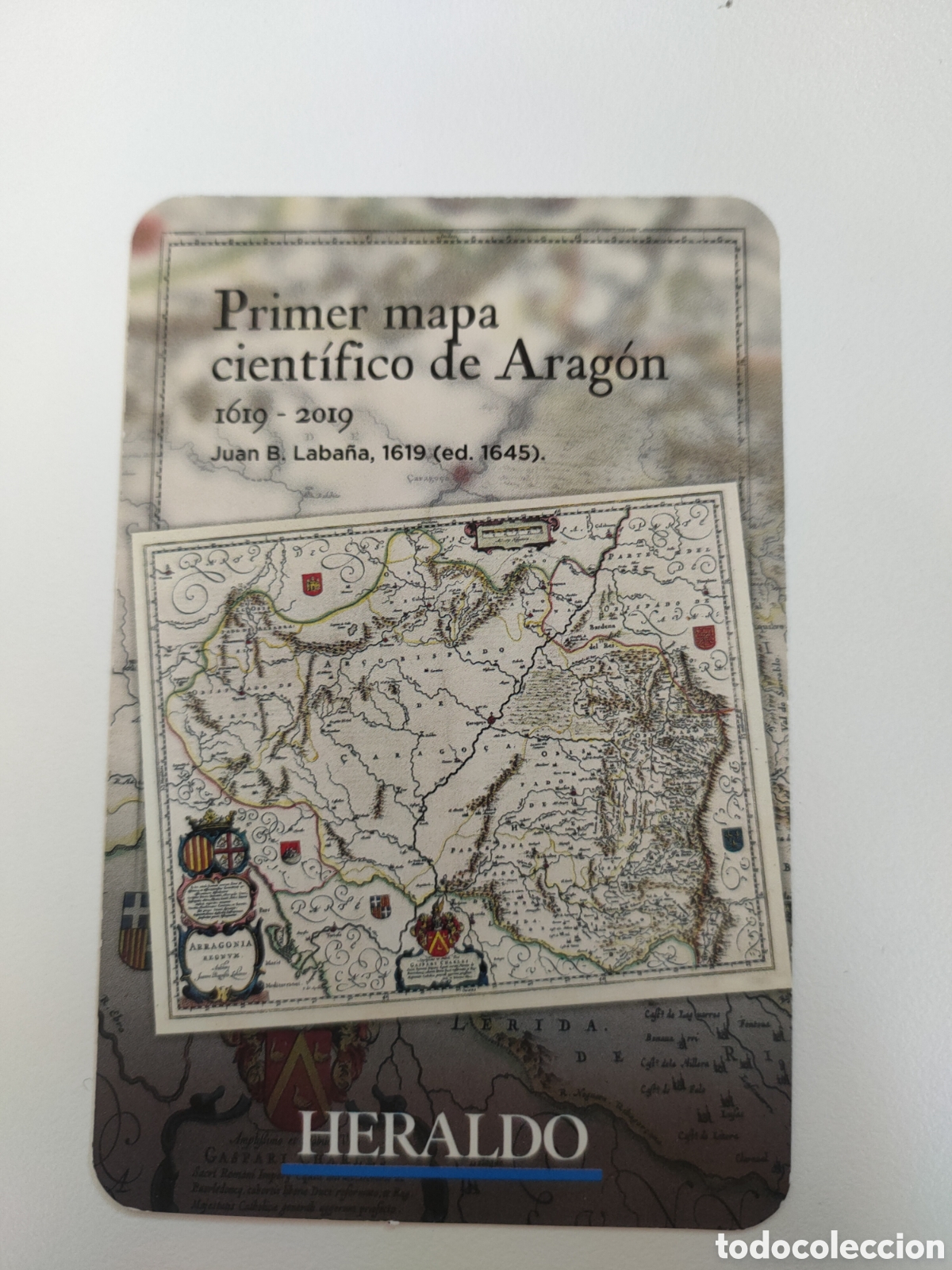 Coleccionismo Calendarios: Calendario Heraldo de Arag&oacute;n 2019