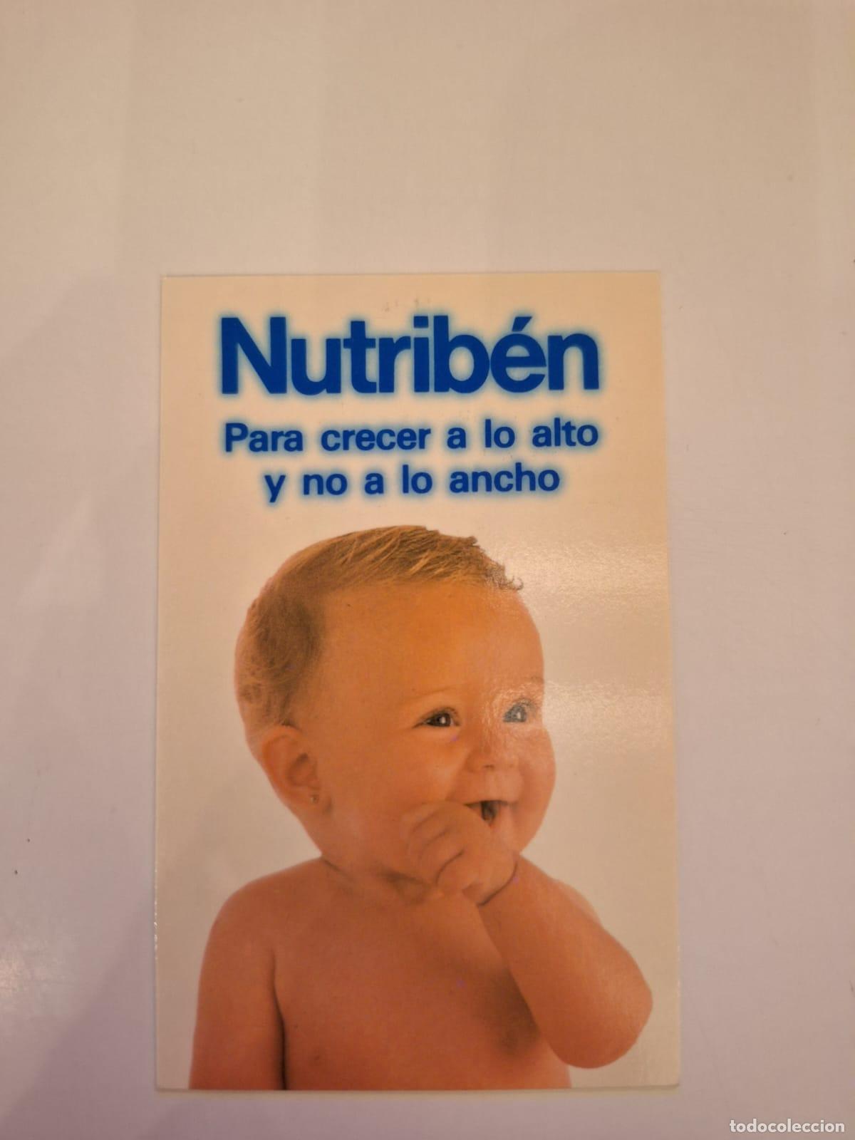 Coleccionismo Calendarios: Calendario Nutrib&eacute;n A&ntilde;o 1989 Laboratorios farmac&eacute;uticos Alter Papillas Publicidad Beb&eacute;