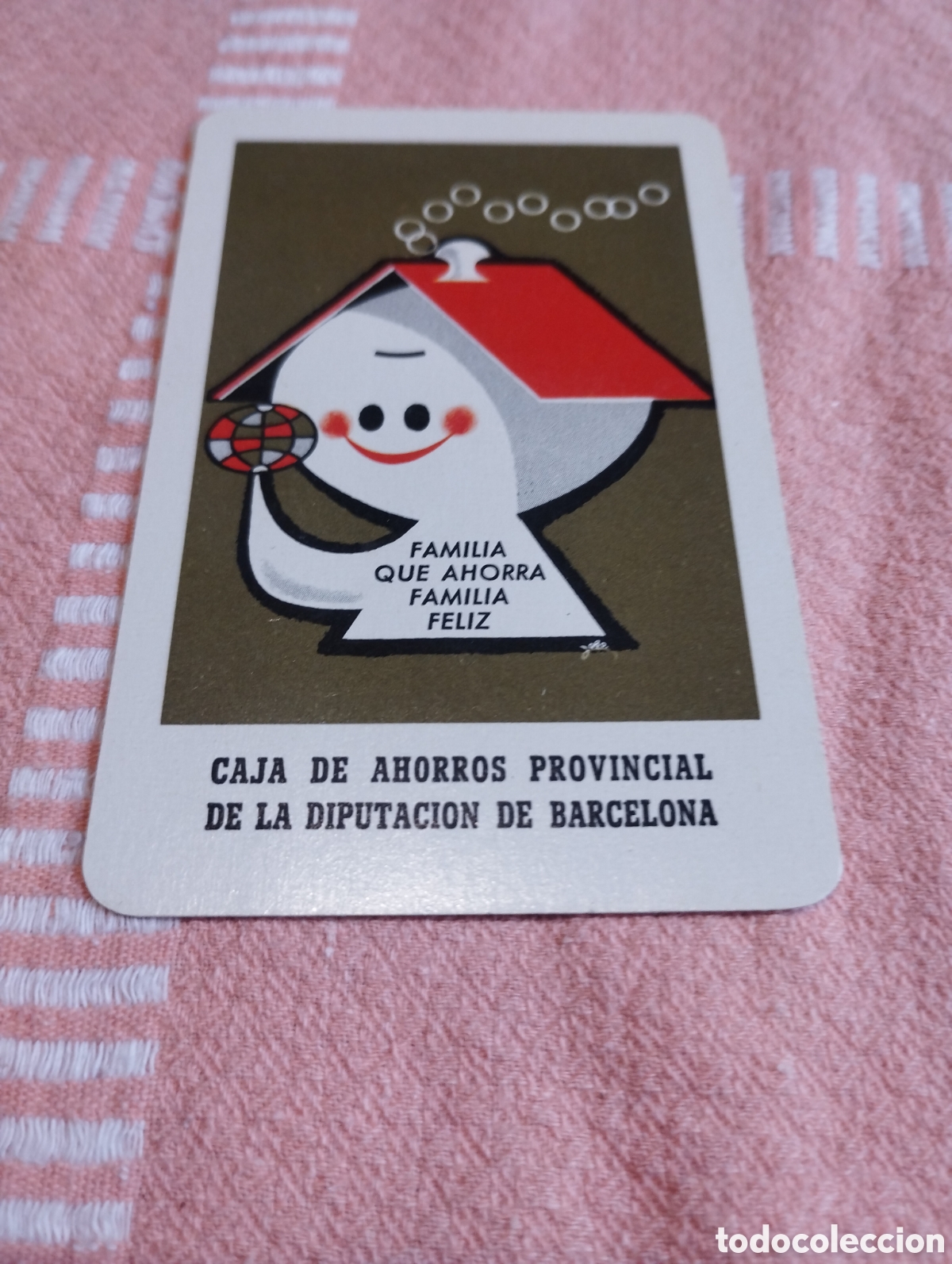 Coleccionismo Calendarios: Fournier a&ntilde;o 1964 caja de Ahorros provincial de Barcelona