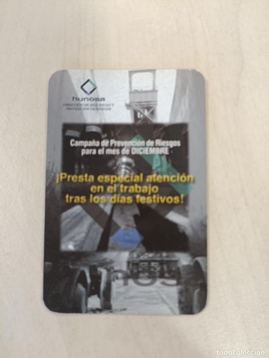 Coleccionismo Calendarios: CALENDARIO BOLSILLO - A&Ntilde;O 2013 - HUNOSA - DIRECCI&Oacute;N MINER&Iacute;A - SEGURIDAD PREVENCI&Oacute;N RIESGOS LABORALE