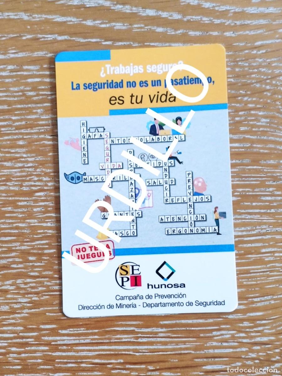 Coleccionismo Calendarios: CALENDARIO BOLSILLO - A&Ntilde;O 2023 - HUNOSA