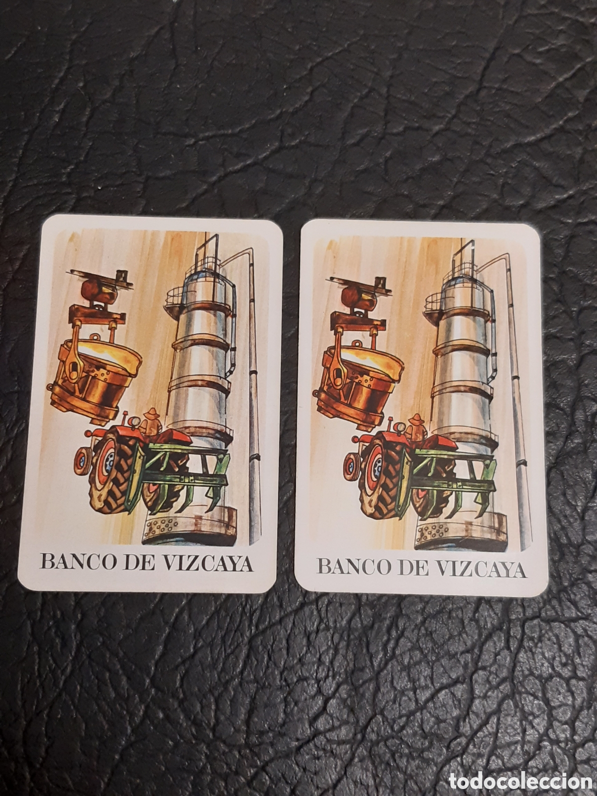 Coleccionismo Calendarios: Calendario fournier Banco de Vizcaya 1971 doble regleta