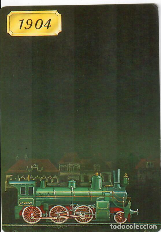 Coleccionismo Calendarios: CALENDARIO DE BOLSILLO DE RUSIA - A&Ntilde;O 1989 - TREN