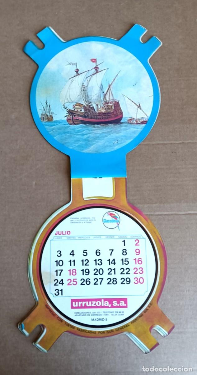 Sammeln von Kalendern: Calendario 1972 URRUZOLA