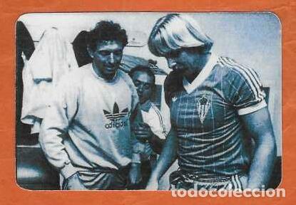 Coleccionismo Calendarios: CALENDARIO DE BOLSILLO A&Ntilde;O 2013 F&Uacute;TBOL - SPORTING GIJ&Oacute;N - HOMENAJE A QUINI - VER FOTO REVERSO