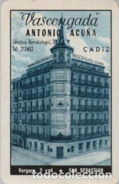 Collectables Calendars: CALENDARIO FOURNIER VASCONGADA ANTONIO ACU&Ntilde;A A&Ntilde;O 1968 CAL-10998