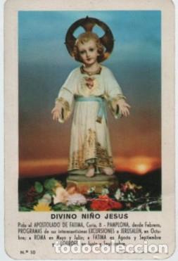 Collectables Calendars: CALENDARIO FOURNIER DIVINO NI&Ntilde;O JESUS A&Ntilde;O 1963 CAL-10999