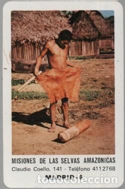 Coleccionismo Calendarios: CALENDARIO FOURNIER MISIONES DE SELVAS A&Ntilde;O 1982 CAL-11013