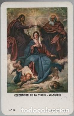Coleccionismo Calendarios: CALENDARIO FOURNIER CORONACI&Oacute;N DE LA VIRGEN VELAZQUEZ A&Ntilde;O 1967 CAL-11018