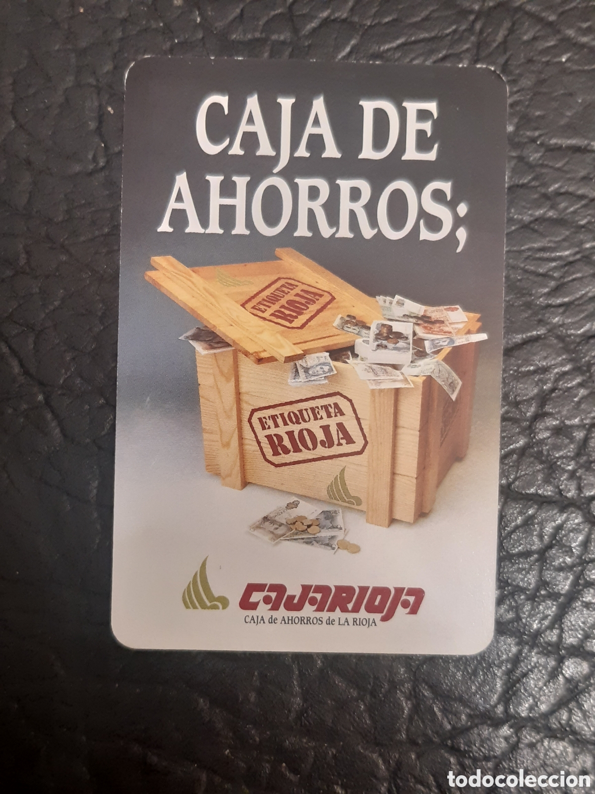 Coleccionismo Calendarios: Calendario fournier Caja Rioja 1996