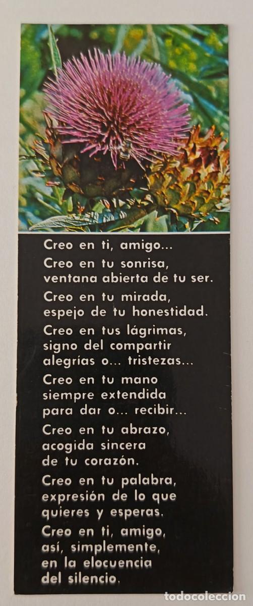 Coleccionismo Calendarios: Marca paginas. Calendario. Libreria San Pablo. A&ntilde;o 1978. Con dedicatoria.