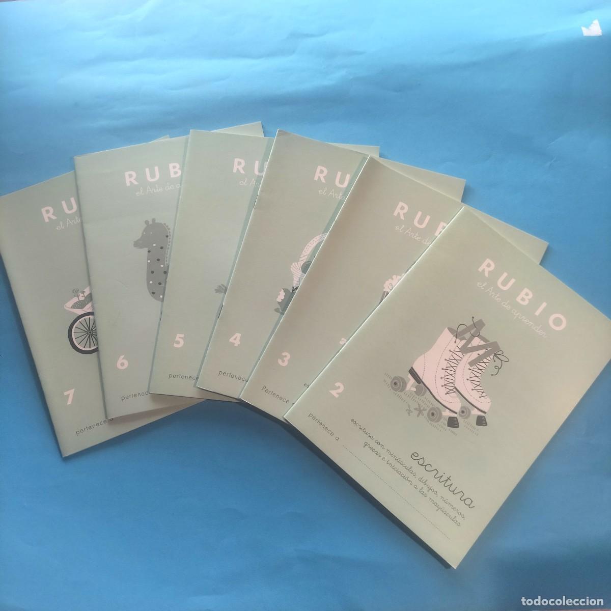 Coleccionismo Calendarios: CUADERNOS RUBIO . ESCRITURA ** 6 UNIDADES ** NUEVOS SIN USO