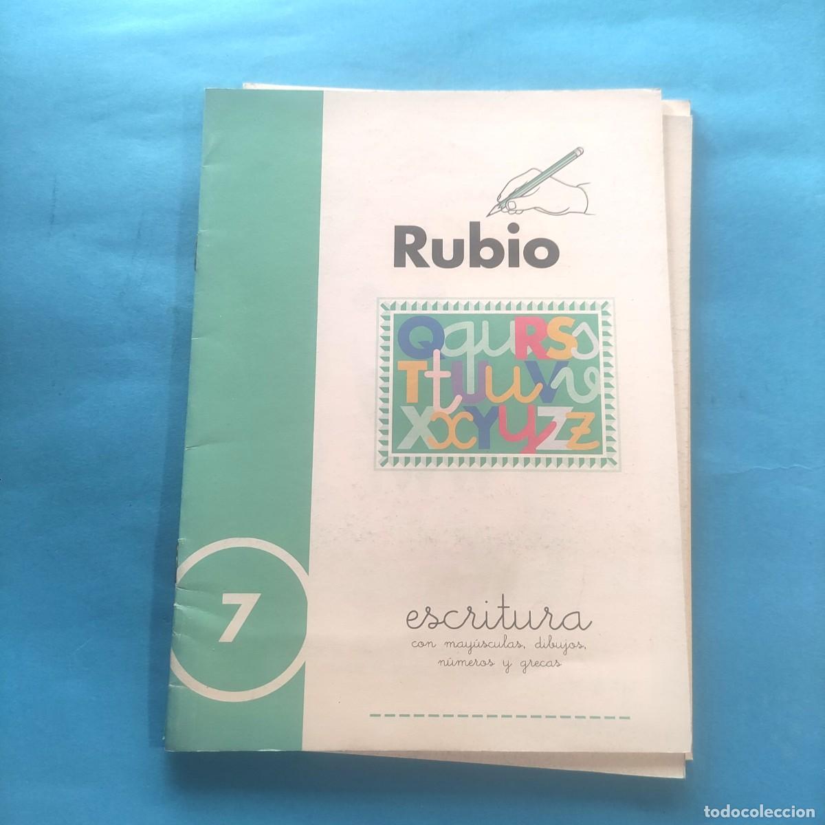 Coleccionismo Calendarios: CUADERNOS RUBIO . ESCRITURA ** N&ordm; 7 ** NUEVO SIN USO