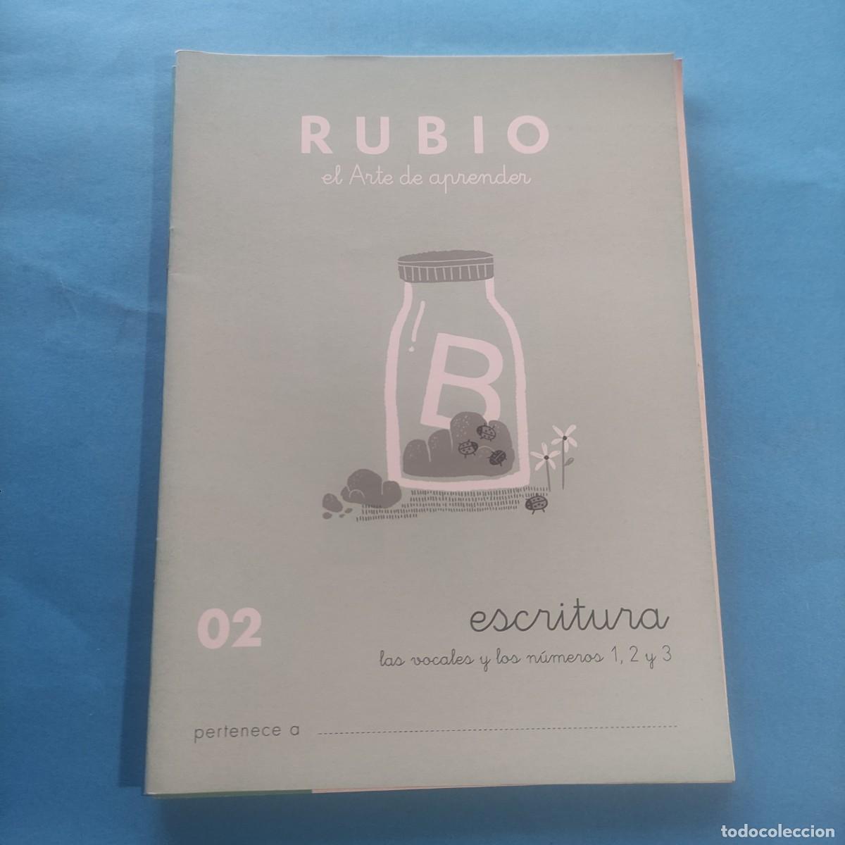 Coleccionismo Calendarios: CUADERNOS RUBIO . ESCRITURA ** N&ordm; 02 ** NUEVO SIN USO